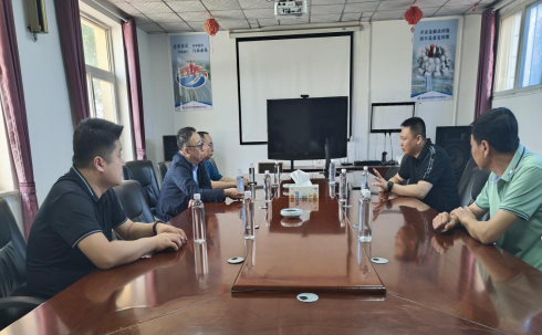 彭敬之到資源開發(fā)公司固安分公司調研（2）