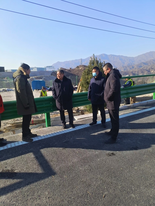 生態(tài)公司馬明玉書記親臨現(xiàn)場檢查指導(dǎo)