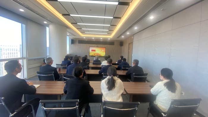 物流公司組織集中觀看專題片《反腐為了人民》