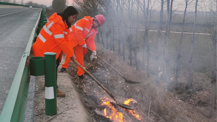 火速出擊！邢臺分中心全力處置高速火情確保通行安全1