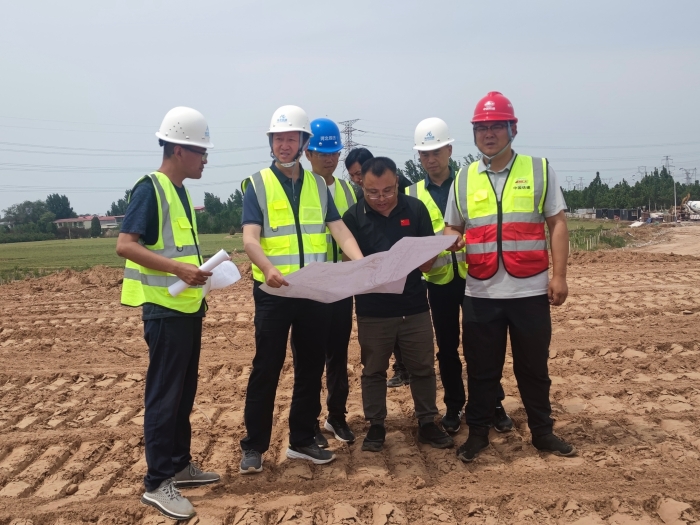 2025年5月14日，石安分公司持續(xù)督導(dǎo)新增互通項(xiàng)目建設(shè)